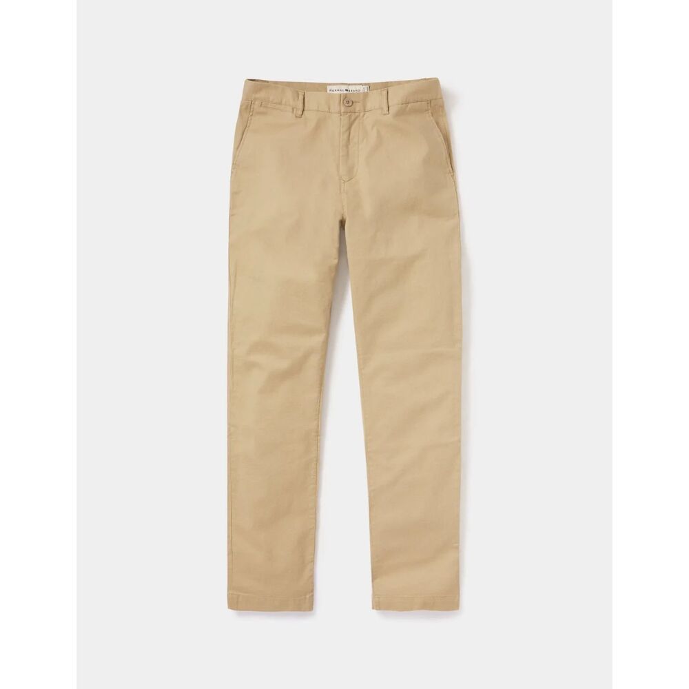 The Normal Brand Khaki Stretch Canvas Pants Men's Size 31W x 32L
